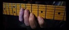fingers over frets